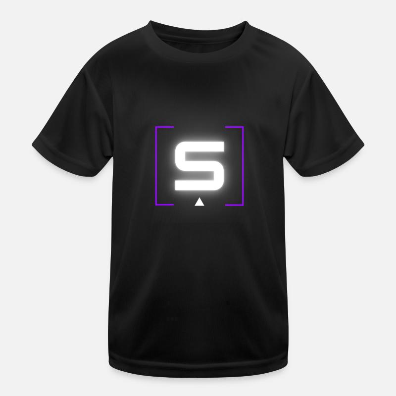 Buchstabe "S" Kinder Funktions-T-Shirt