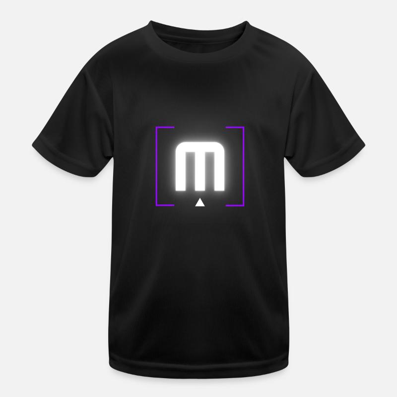 Letter "M" Kids Functional T-Shirt