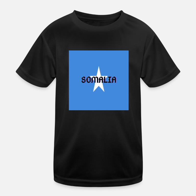 Somalia Kinder Funktions-T-Shirt