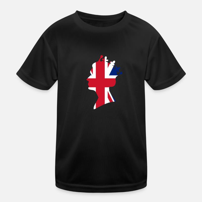 Elisabeth II. Kinder Funktions-T-Shirt