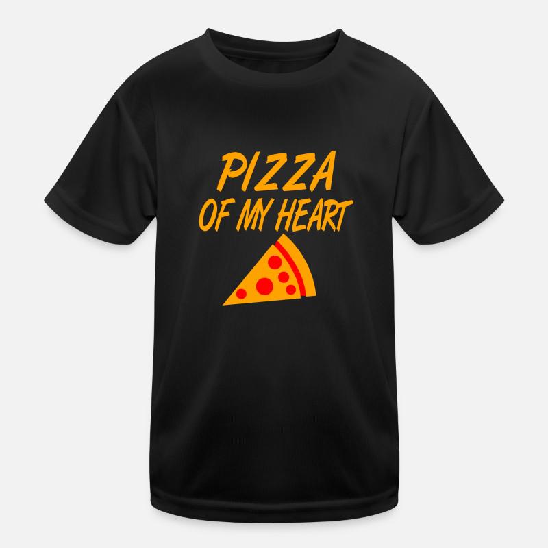 Pizza Kinder Funktions-T-Shirt