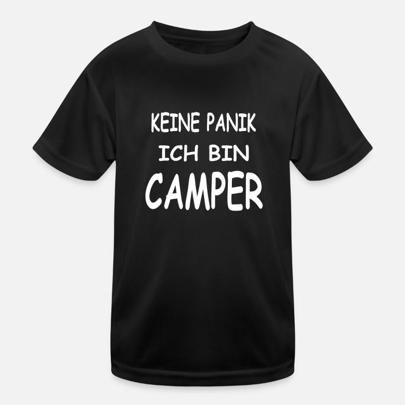 Camper Kinder Funktions-T-Shirt
