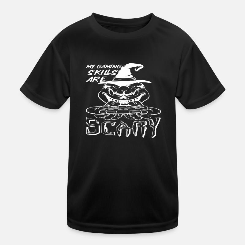 Mes compétences de jeu sont effrayantes T-shirt sport Enfant