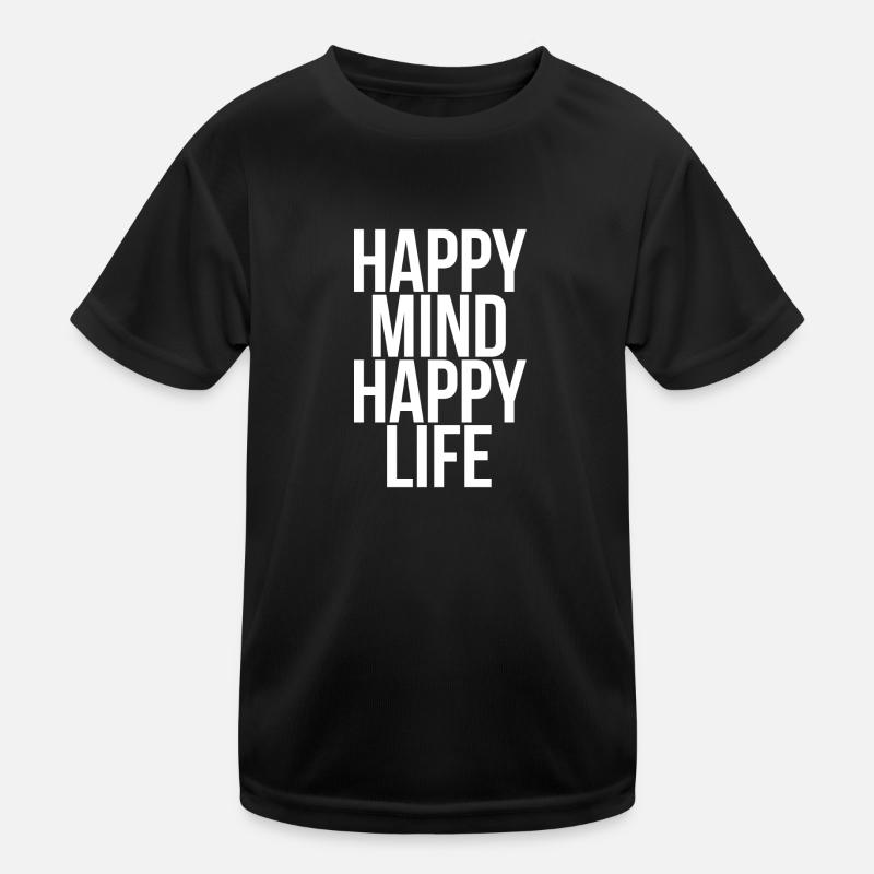 heureux vie heureuse T-shirt sport Enfant
