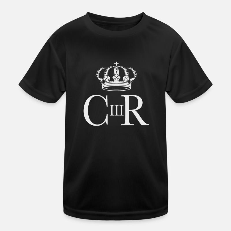 Le roi Charles III T-shirt sport Enfant
