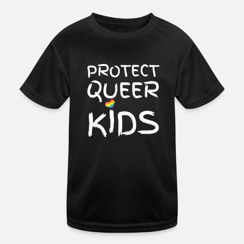 Protect Queer Kids Kids Functional T-Shirt