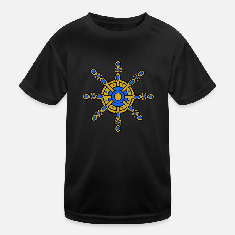 Dharma Wheel Kids Functional T-Shirt