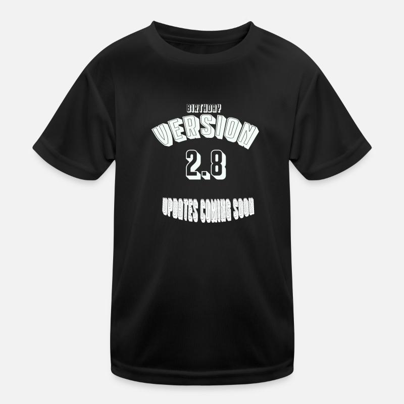 Birthday28 Kids Functional T-Shirt