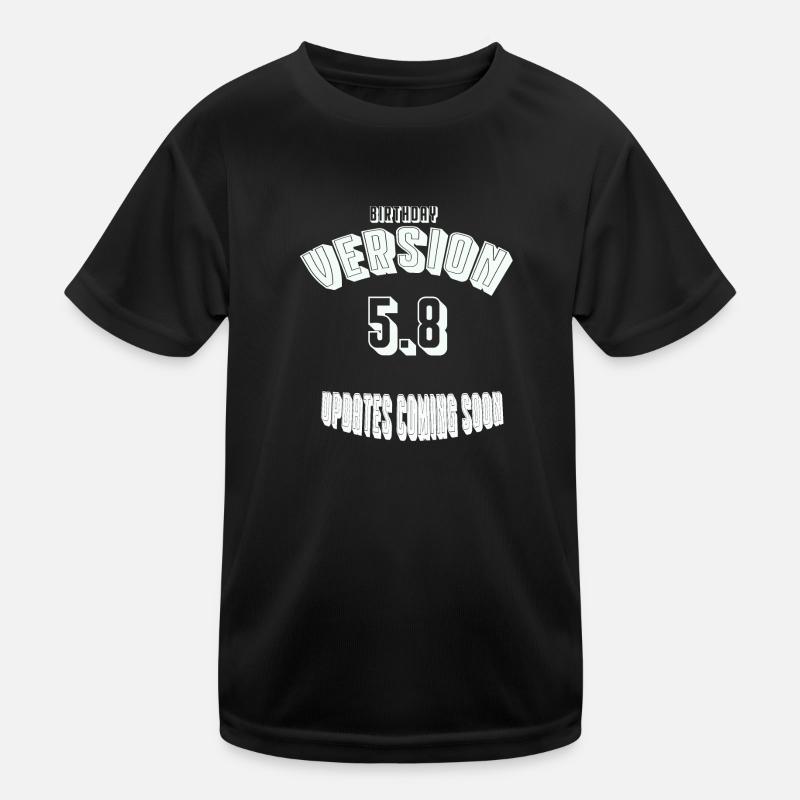 Birthday58 Kids Functional T-Shirt
