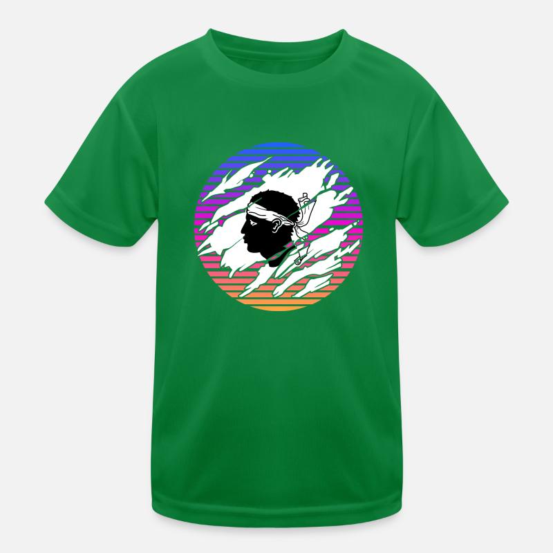 Corsica Reis Functioneel T-shirt voor kinderen