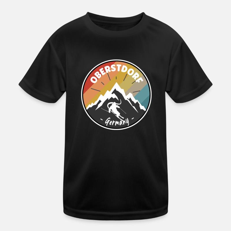 Ski à Oberstdorf - Allemagne T-shirt sport Enfant