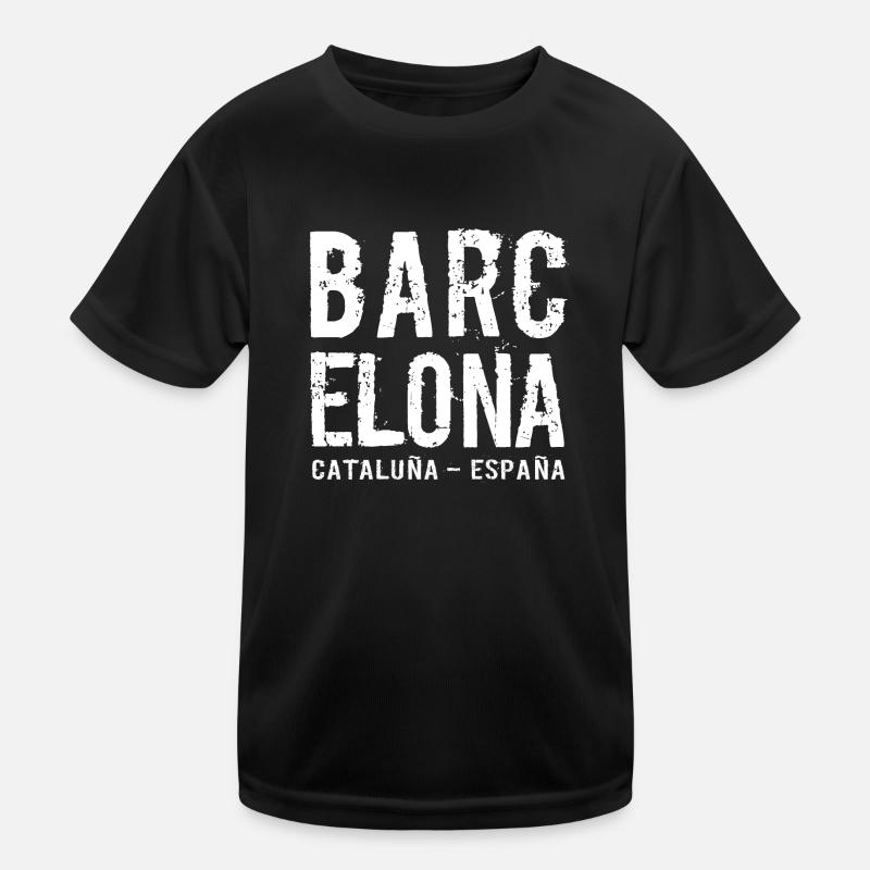 Barcelona, Katalonien, Spanien, Mittelmeer Kinder Funktions-T-Shirt