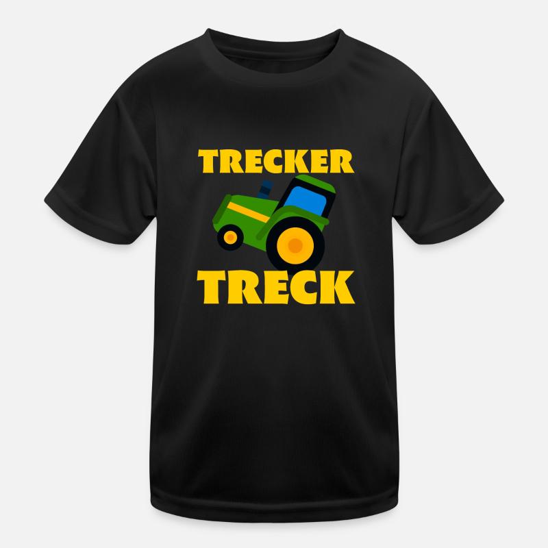 Trecker Treck Traktor Pulling Tractor Geschenk Kinder Funktions-T-Shirt