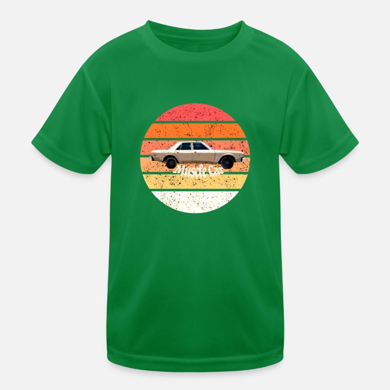 muscle car Kids Functional T-Shirt