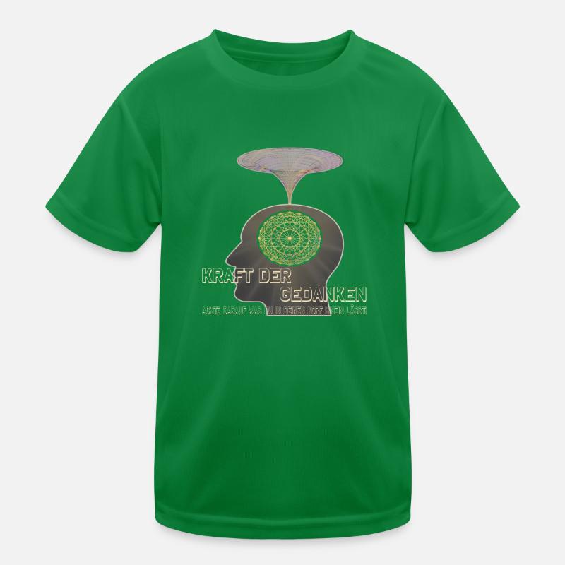 Kraft der Gedanken Kinder Funktions-T-Shirt