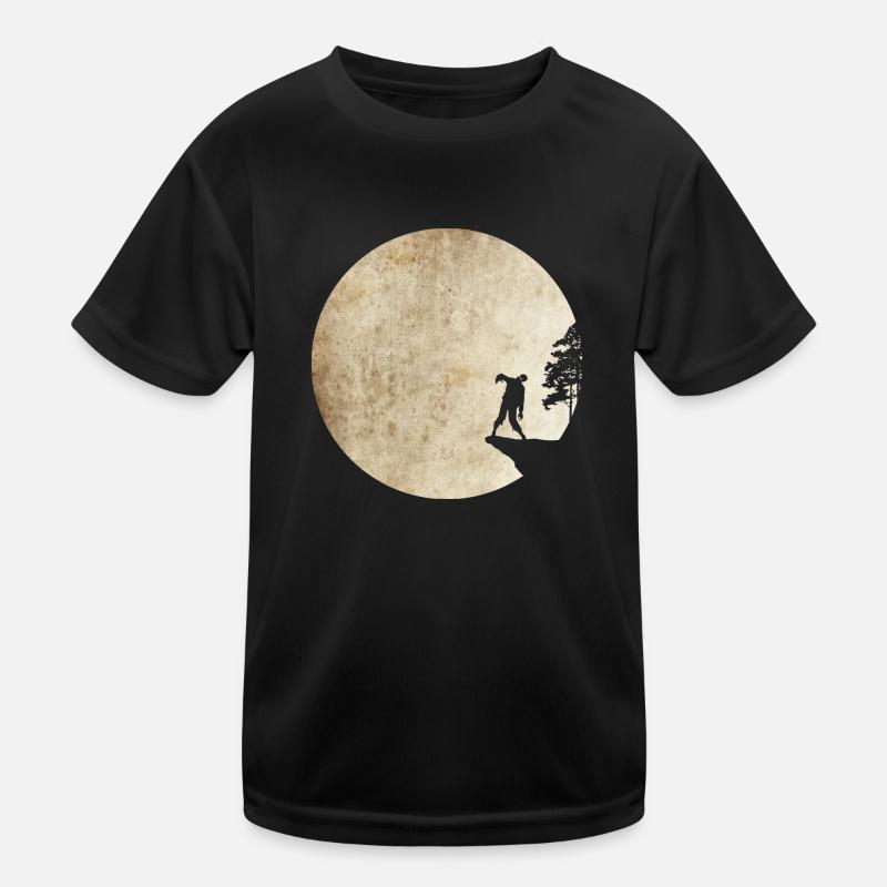 Zombie-Nacht Kinder Funktions-T-Shirt