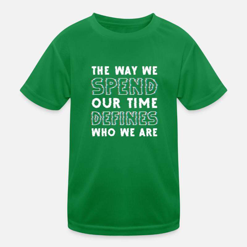 Forme du symbole temporel T-shirt sport Enfant