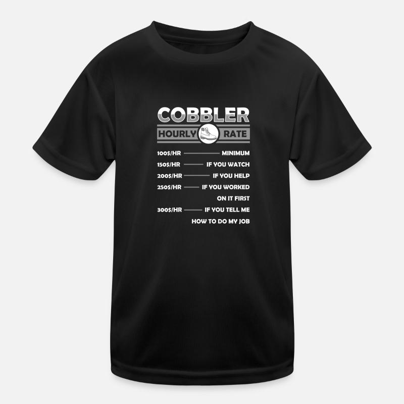 Shoemaker craftsman sole Kids Functional T-Shirt