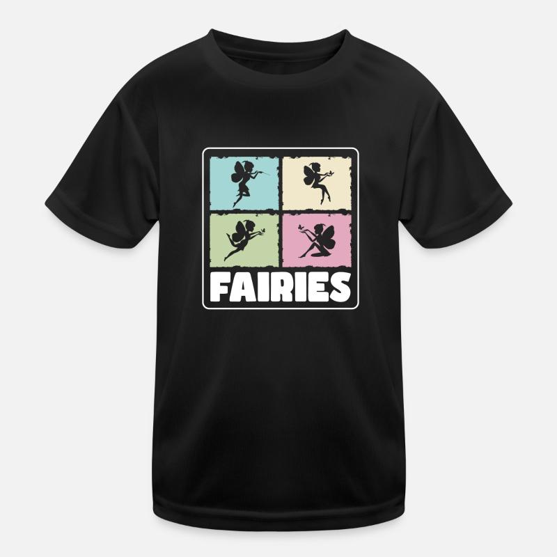 Fairy Sister Fairies Kids Functional T-Shirt