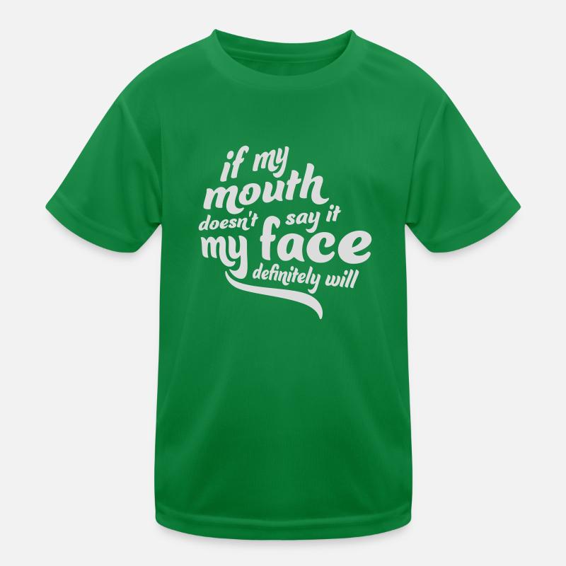 Mon visage le fera certainement T-shirt sport Enfant