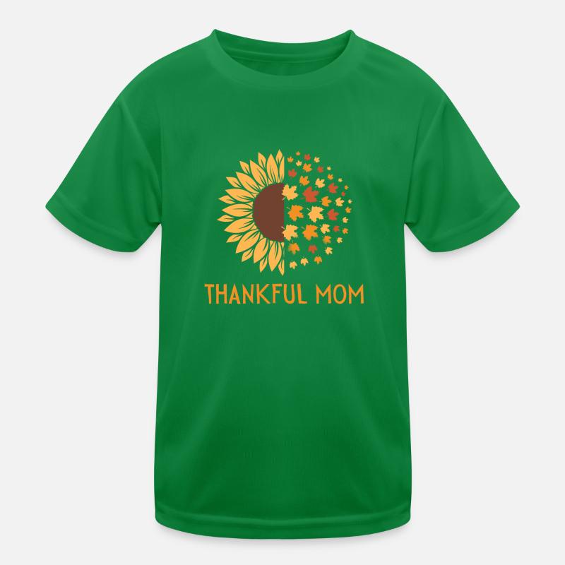 Dankbare Mama Kinder Funktions-T-Shirt