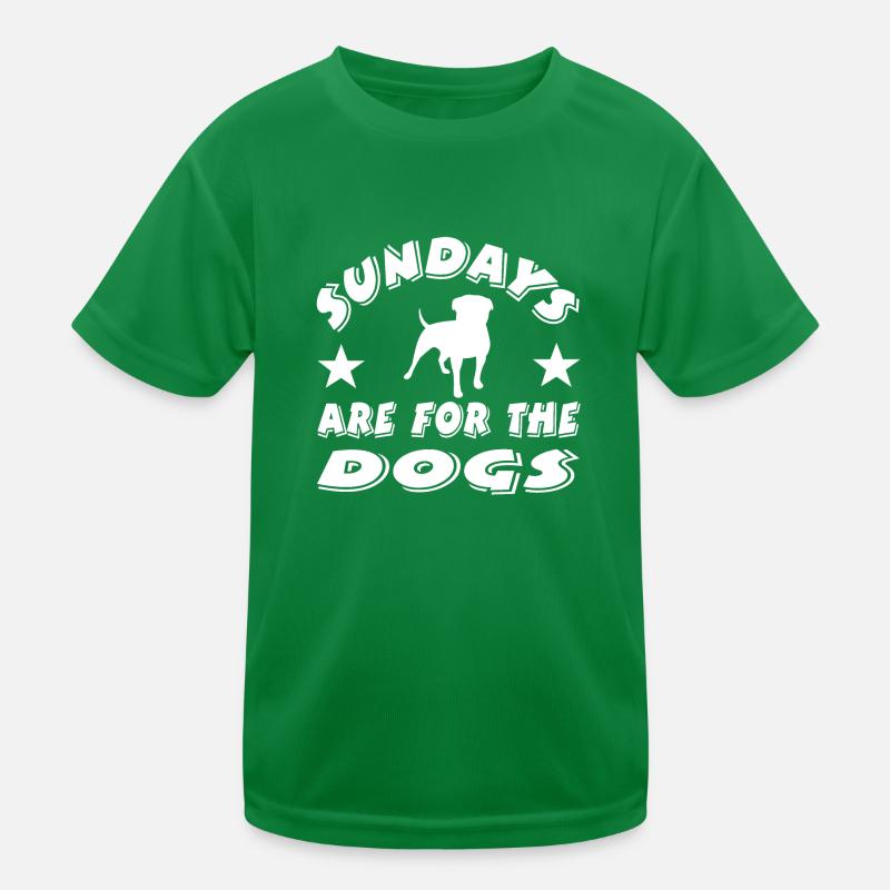 Hunde Kinder Funktions-T-Shirt