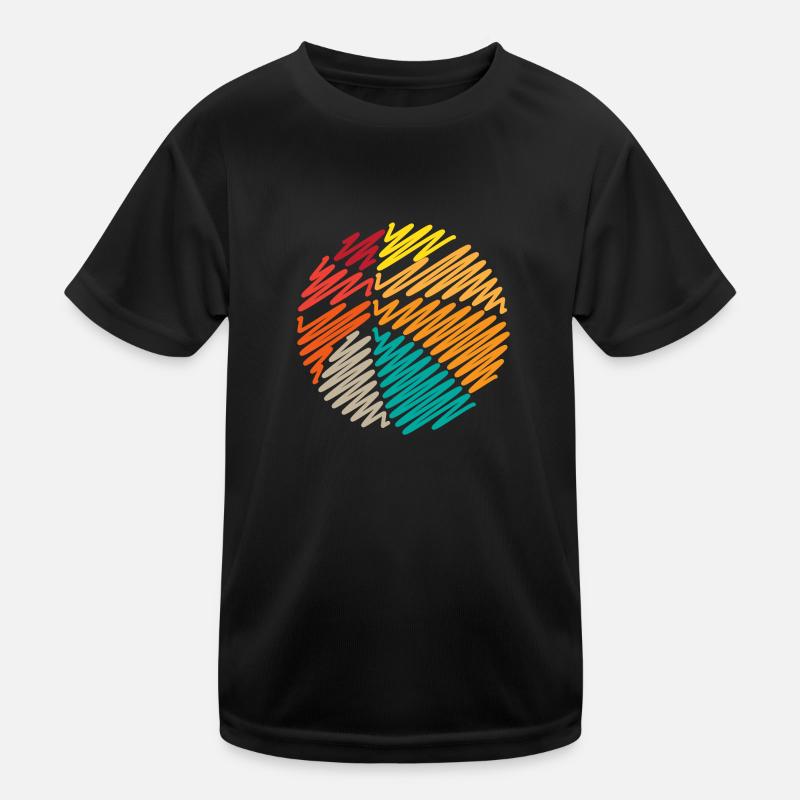 Basketball Geschenk Kinder Funktions-T-Shirt