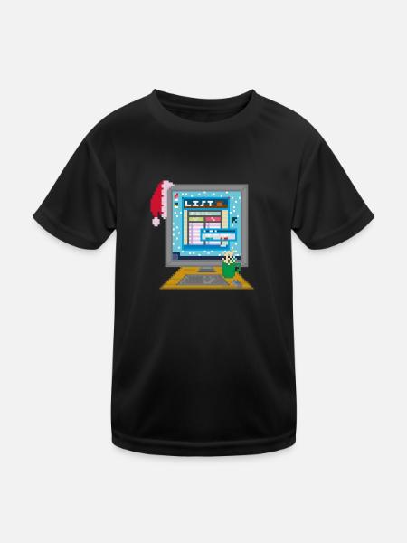 THE LIST - Kids Functional T-Shirt - black