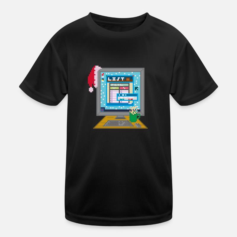 THE LIST - Kids Functional T-Shirt - black
