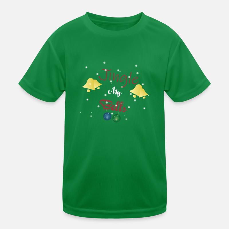 Jingle My Bells Kids Functional T-Shirt