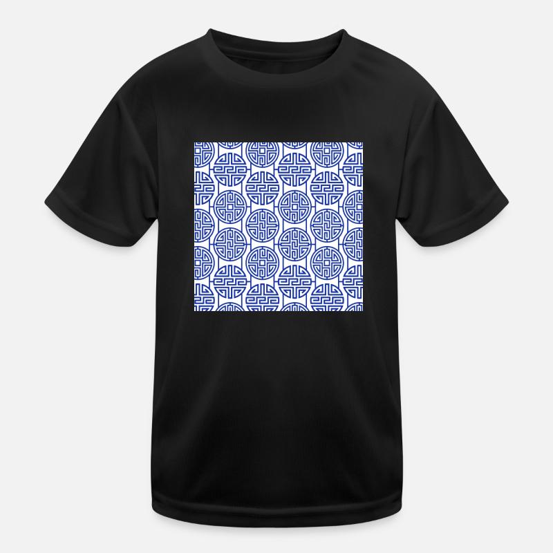 Chinese pattern Kids Functional T-Shirt