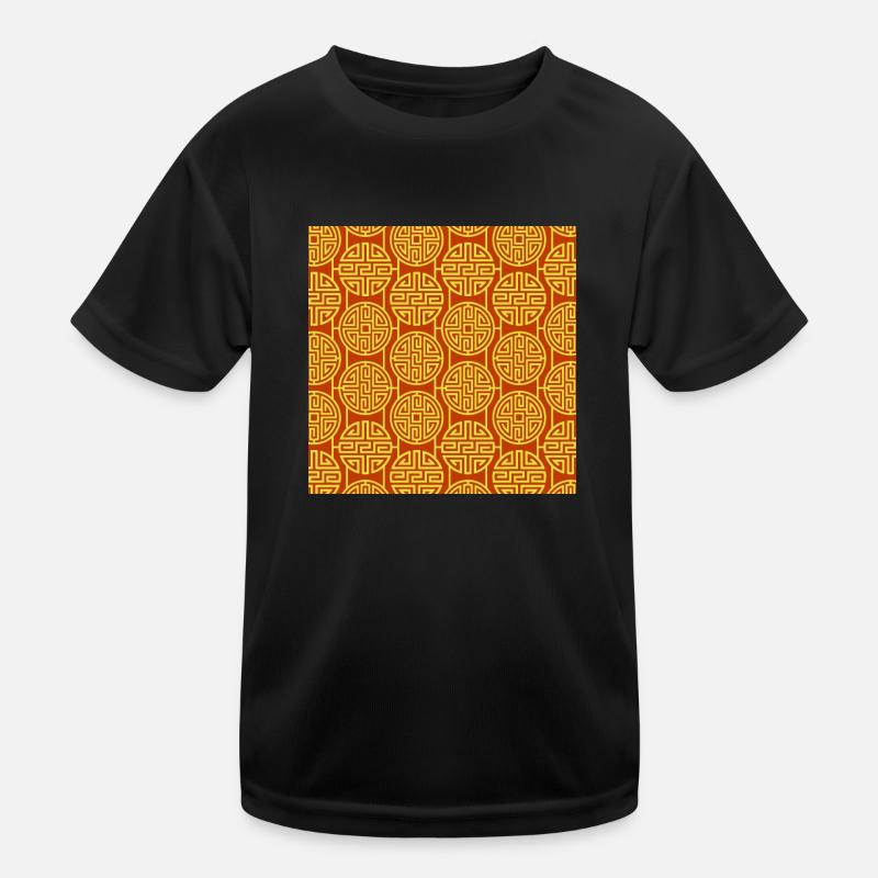 Chinese pattern Kids Functional T-Shirt