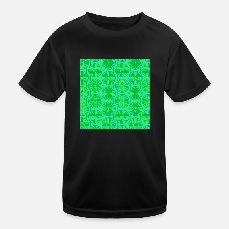 Chinese pattern Kids Functional T-Shirt