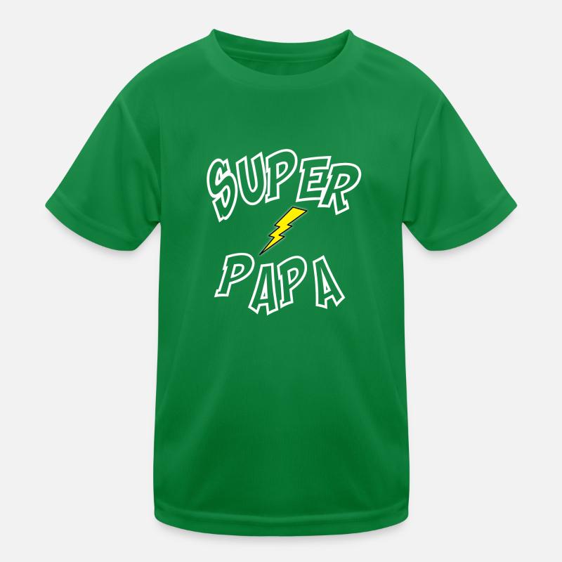 Super Dad Kids Functional T-Shirt