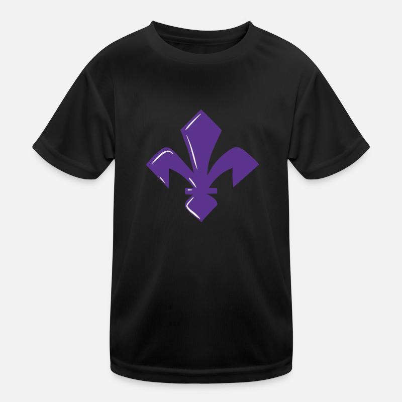 Lily Florence Purple T-shirt sport Enfant