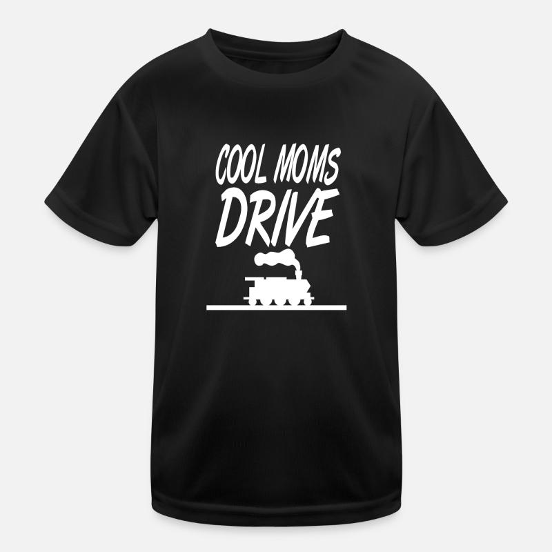 Eisenbahn Kinder Funktions-T-Shirt