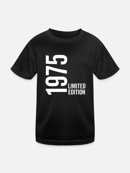 1975 Édition limitée - T-shirt sport Enfant - noir - Devant