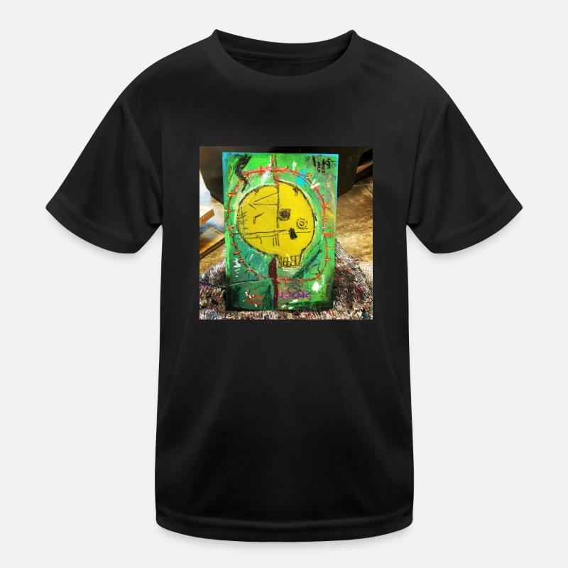 Skull No.1 Kinder Funktions-T-Shirt