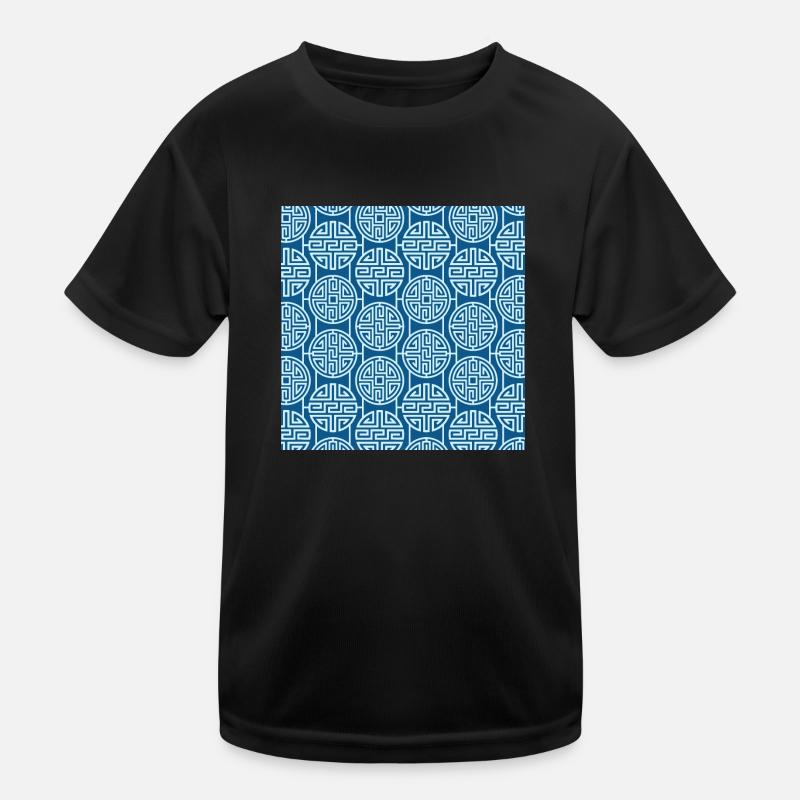 Chinese pattern Kids Functional T-Shirt