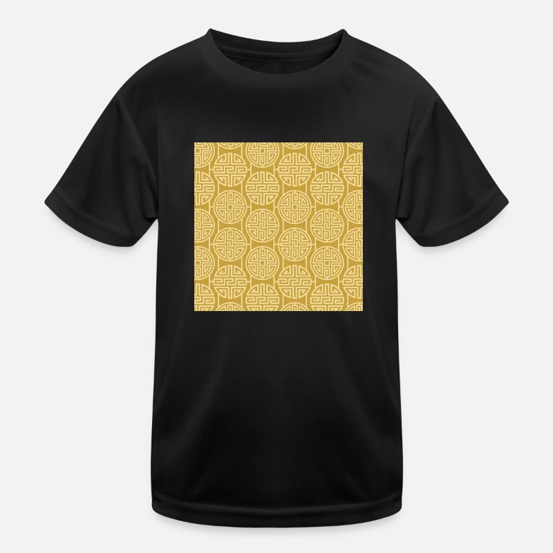 Chinese pattern Kids Functional T-Shirt