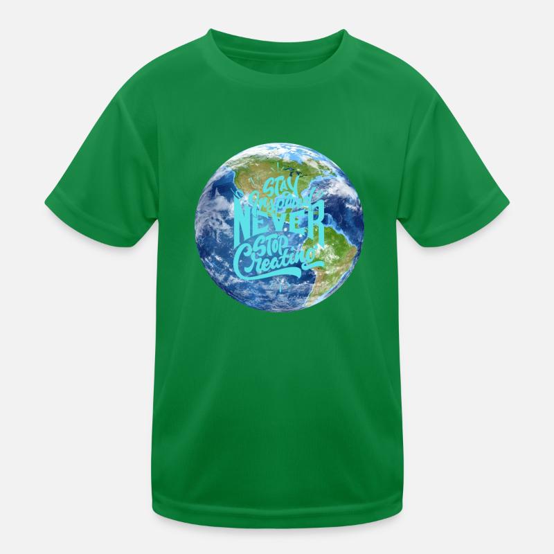 Planet Earth Kids Functional T-Shirt