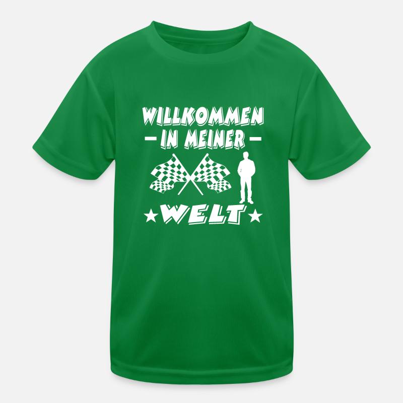 Auto Kinder Funktions-T-Shirt