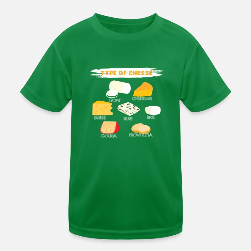 Type de fromage T-shirt sport Enfant