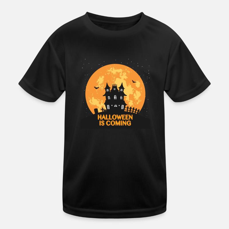 Halloween is coming Kids Functional T-Shirt