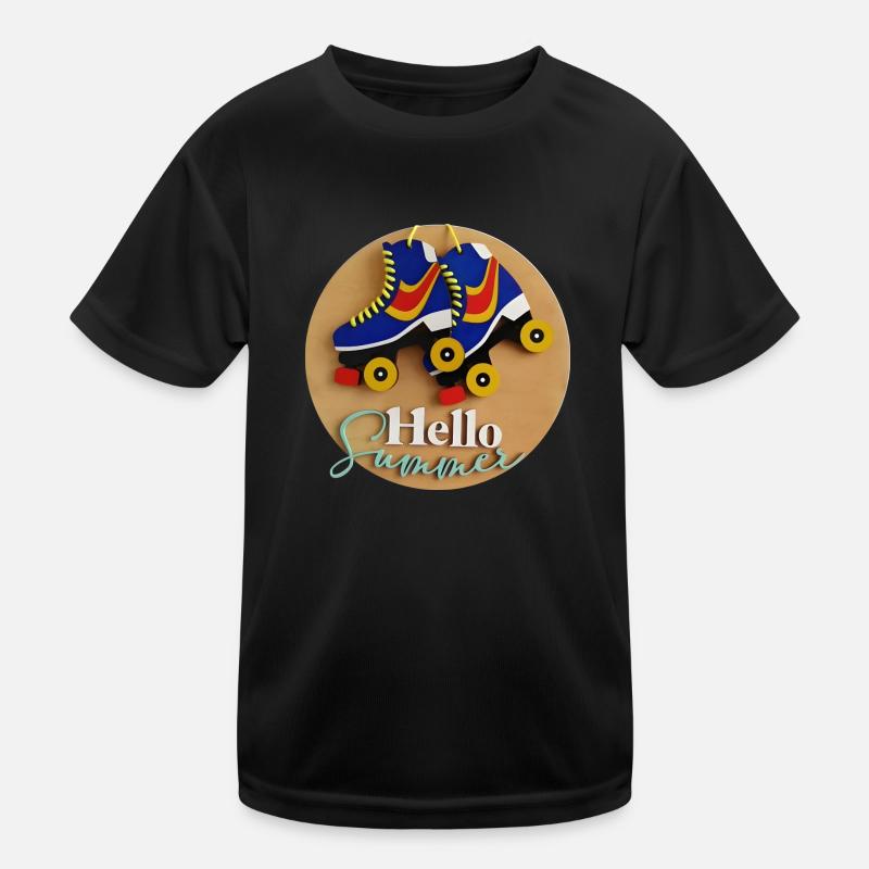 Roller Quad T-shirt sport Enfant