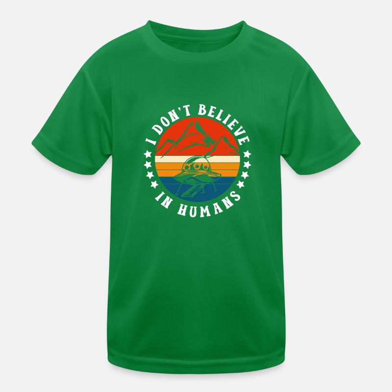 Alien Funny Extraterrestrial Kids Functional T-Shirt