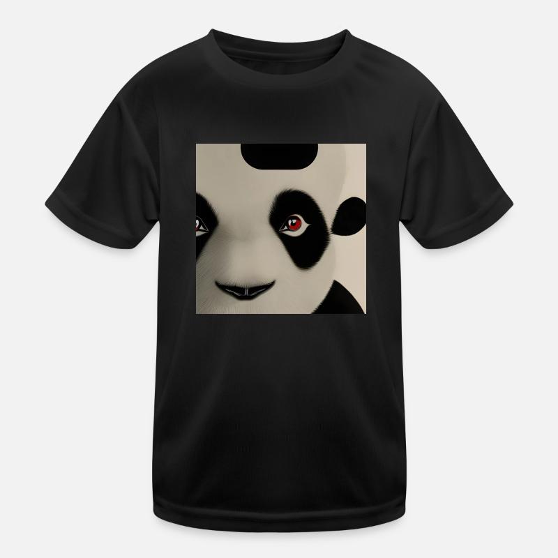 Panda Kids Functional T-Shirt