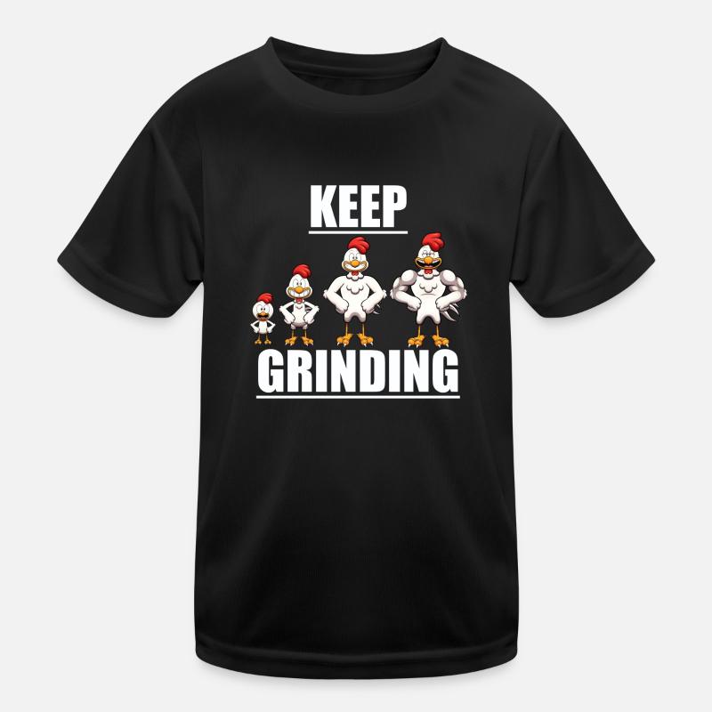 Schleifen Sie weiter Kinder Funktions-T-Shirt