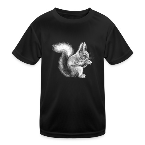 Eichhörnchen - Kinder Funktions-T-Shirt