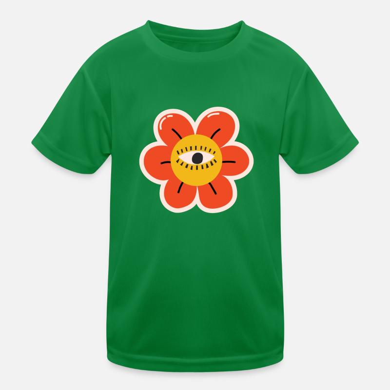 Dessin animé de fleurs T-shirt sport Enfant